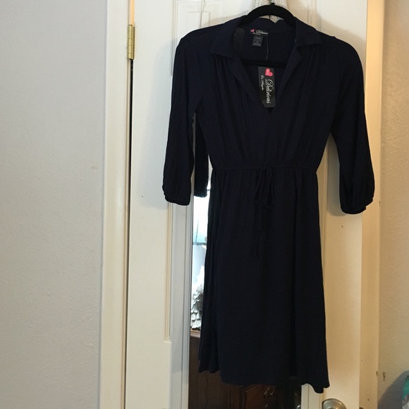 Navy dress