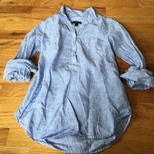 J.Crew linen popover