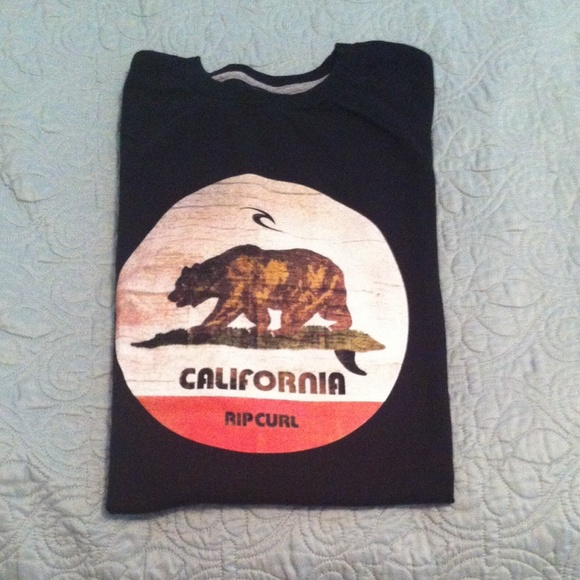 Men's rip curl tshirt
