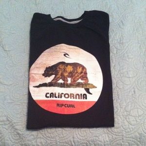 Men's rip curl tshirt
