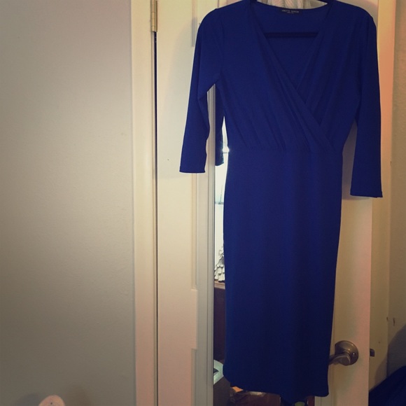 Royal blue dress