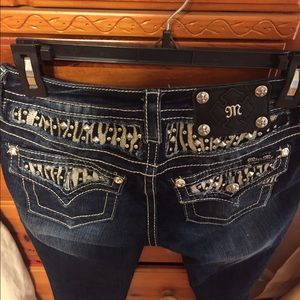 Miss Me skinny jeans size 26