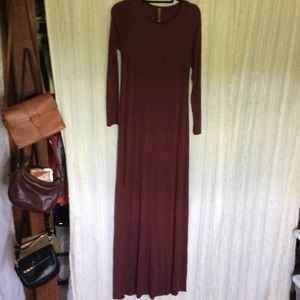 Long sleeve maxi