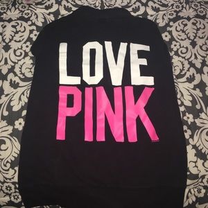 VS PINK Half Zip Sweater