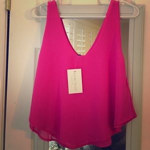 🌺Hot Pink Dressy Tank🌺