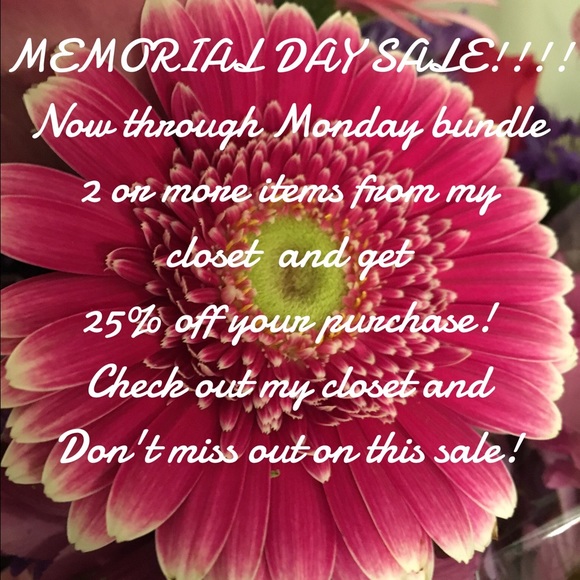 🇺🇸MEMORIAL DAY SALE!!🇺🇸