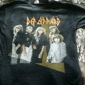 Def leppard vintage 80 t-shirt