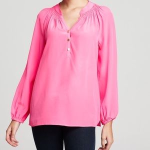 Precious pink Lilly Pullitzer blouse!!