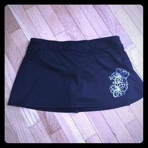 🎾Bolle Black/Silver Tennis Skirt Size Large🎾