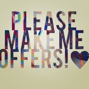 LIKE AN ITEM!? MAKE AN OFFER.