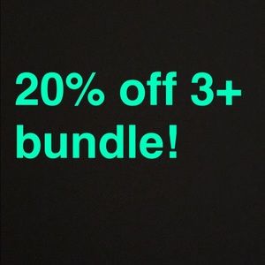 Bundle and save!!!