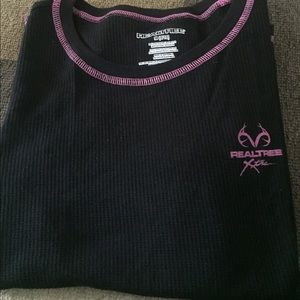 Real tree thermal shirt