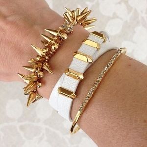 White Remy Wrap Bracelet