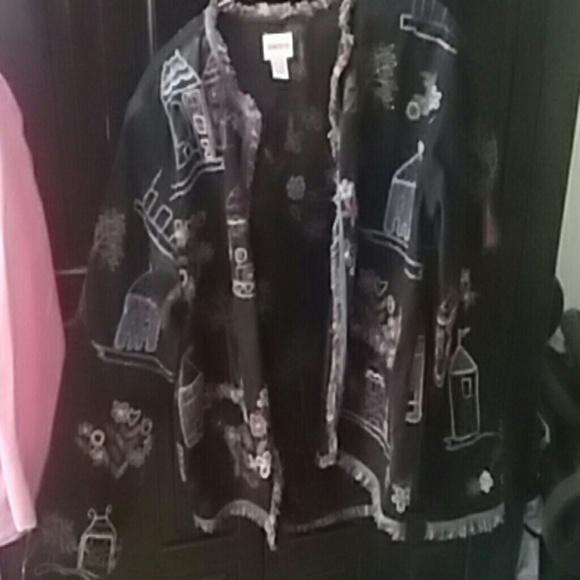 Hand embroidered chicos jacke5