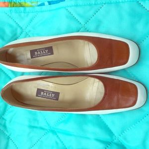 Bally Shoes Vintage Perret White US size 9 womens
