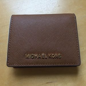 Michael Kors Jet Set Card Holder Wallet