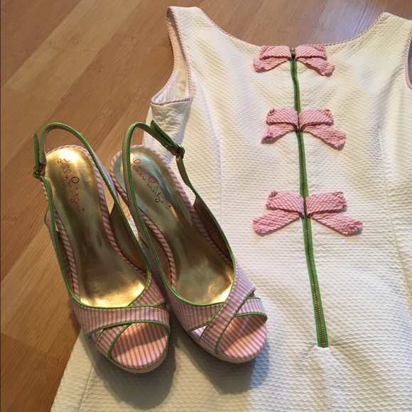 Lilly Pulitzer Wedges - Picture 1 of 3