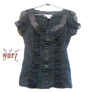 Elvira Sheer Lace Blouse