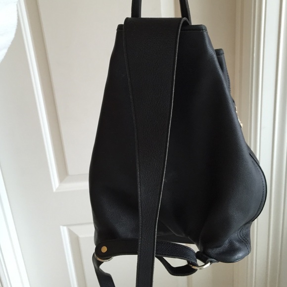 Longchamp Bags Vintage Longchamp Leather Backpack Poshmark