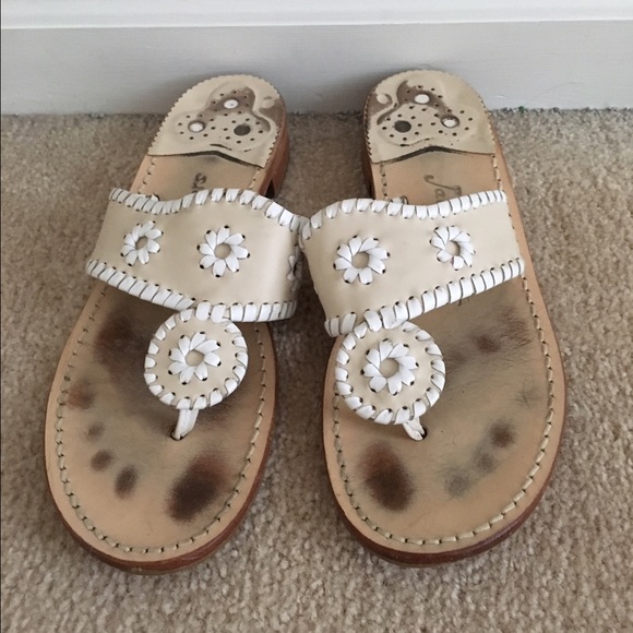 Jack Roger's Classic Navajo in Bone White Size 8.5