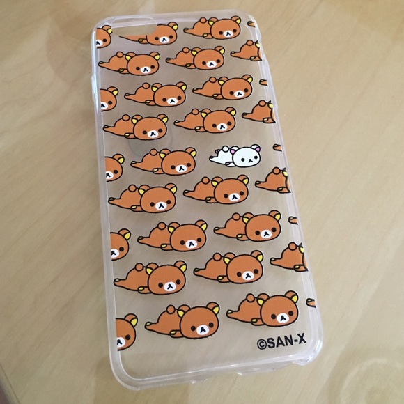 Brand new Rilakkuma jelly case for iPhone 6 Plus