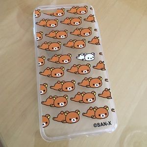Brand new Rilakkuma jelly case for iPhone 6 Plus