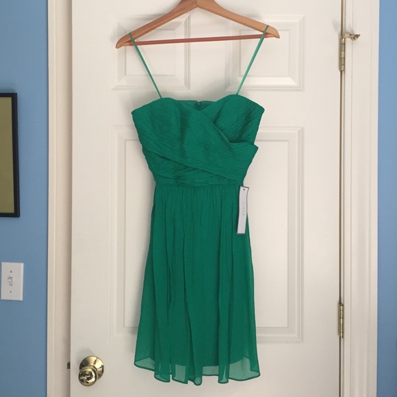 strapless j.crew bridesmaid dress Pink Strapless Arabelle J. Crew Bridesmaid Dresses
