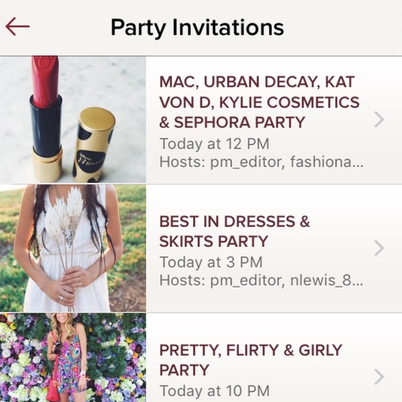 featured! poshmark party - Picture 3 of 3