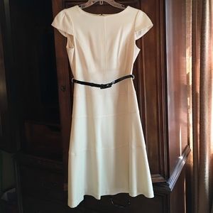 Cream Anne Klein Dress