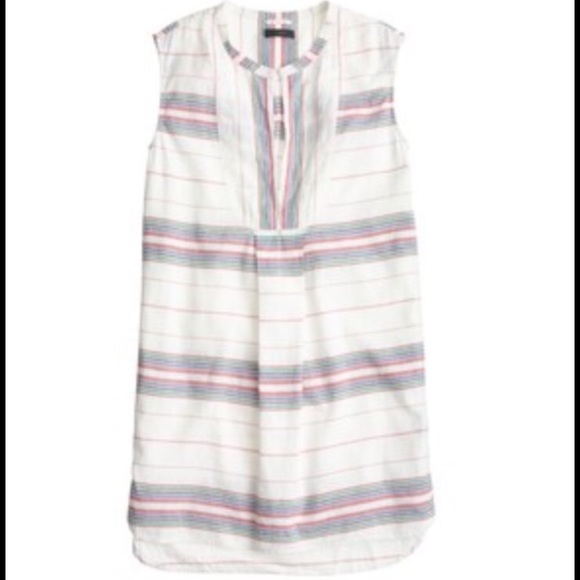 J Crew Vintage Stripe Tunic - Picture 3 of 5