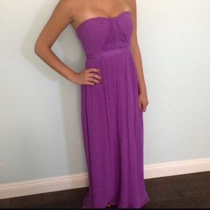 BCBG purple prom dress/gown size 4