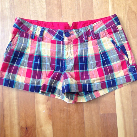 Forever 21 Plaid Shorts