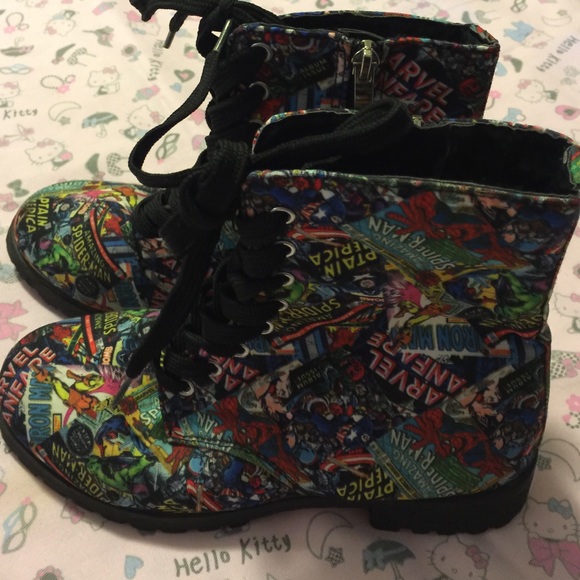 Marvel Shoes - Marvel boots it has light wear