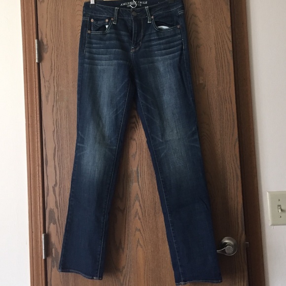 American eagle super stretch straight leg