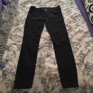 black skinny jeans!