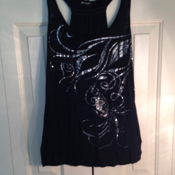 Black Silver Tank