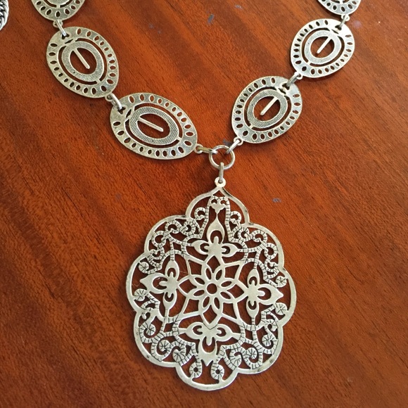 Silver necklace