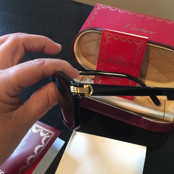 ON HOLD Vintage Cartier sunglasses - Picture 3 of 4