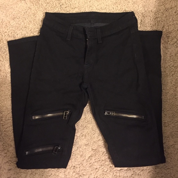 Zipper jeans