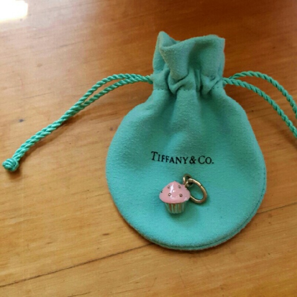 *Limited Edition* Tiffany & Co. Pink Cupcake Charm