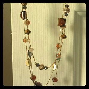 Beautiful Neutral Statement Necklace