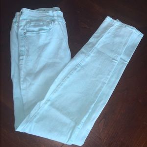 Light blue/ turquoise jeans (stretchy material)