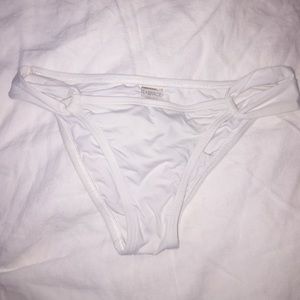 White L*Space bikini bottoms