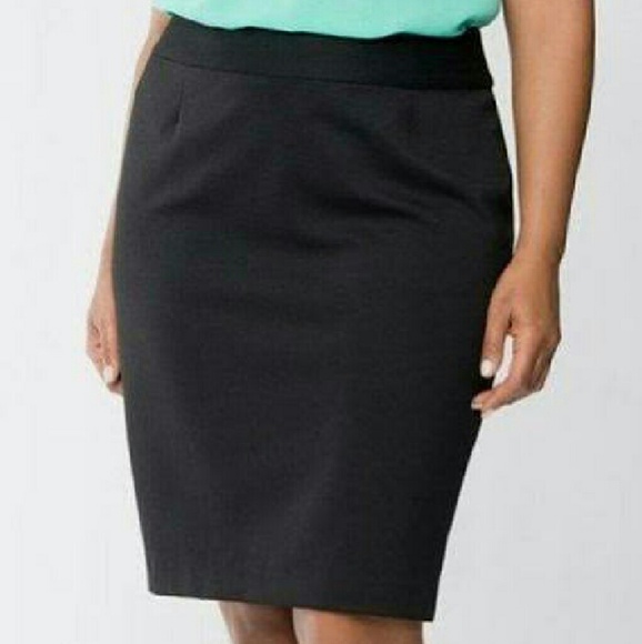 Lane Bryant Ponte Knit  Skirt