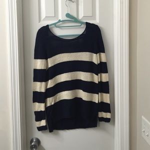 Striped knitted sweater from Olive & Oak