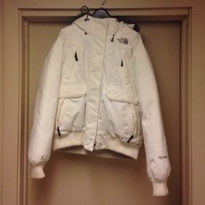 North Face fur hood Down Jacket