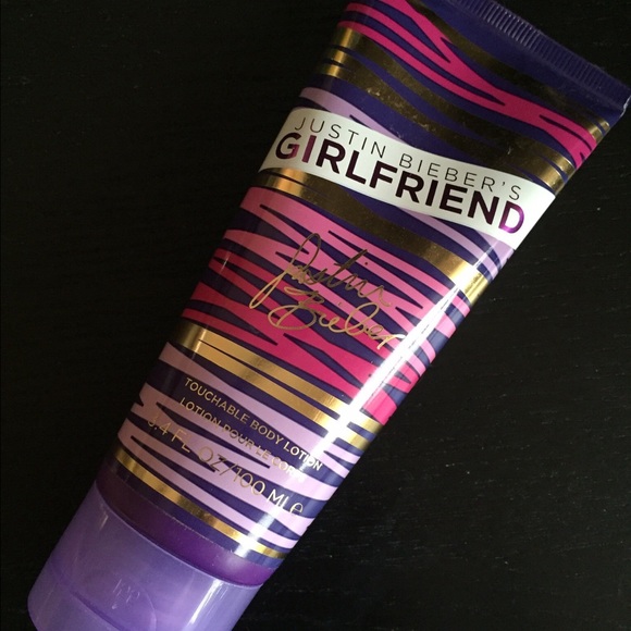 Justin Bieber Girlfriend Lotion