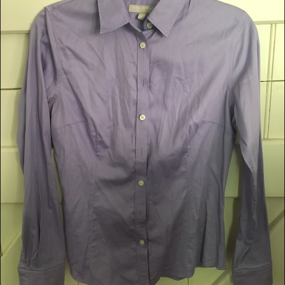 Banana republic no iron collard shirt
