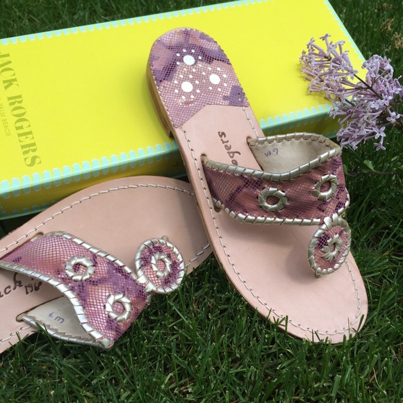 Jack Rogers Shoes - 1 DAY SALE 🎀 NIB Jack Rogers RARE mauve sandal