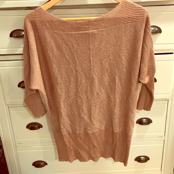 Rose Gold Knit top
